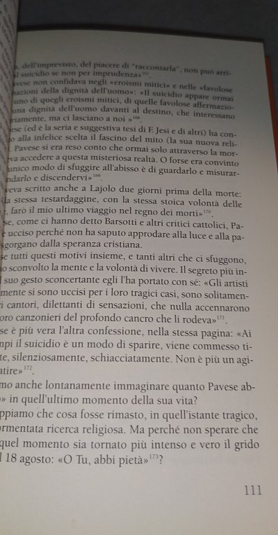 o tu abbi pietà la ricerca religiosa di cesare pavese … | Immagine Gallery 5