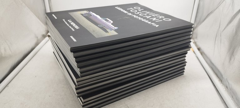 oliviero toscani lezioni di fotografia lotto 15 volumi corriere gazzetta