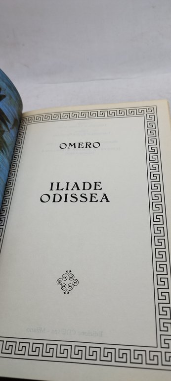 omero iliade odissea