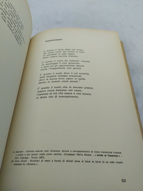 onorina furno marchese il canavese in poesia 1971