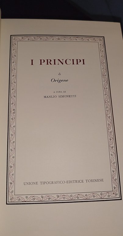 origene classici utet contro celso + i principi due volumi | Immagine Gallery 8