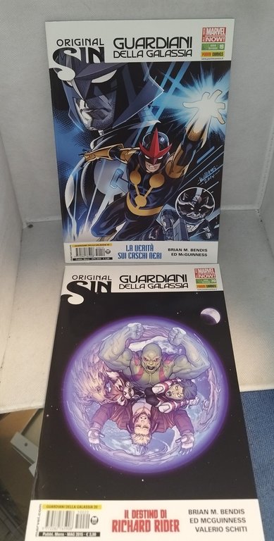 original sin guardiani della galassia marvel now numero 17-18-19-20