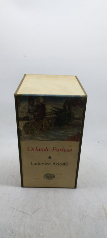 orlando furioso di ludovico ariosto einaudi 3 volumi in cofanetto 