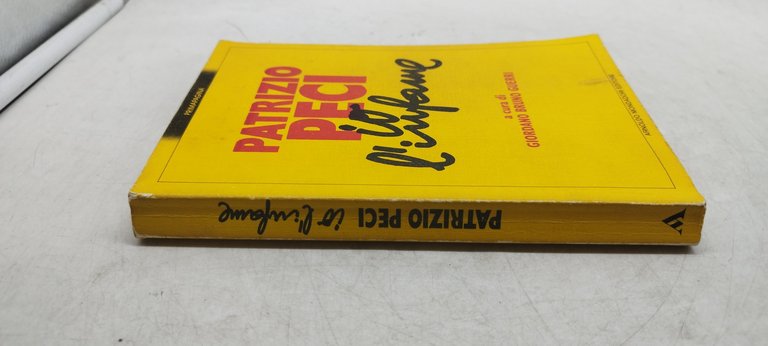 paatrizio peci io l'infame giordano bruno guerri