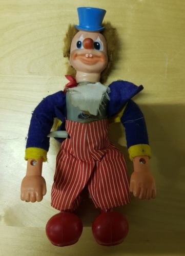 Pagliaccio Clawn gioco a molla vintage | Immagine Gallery 1