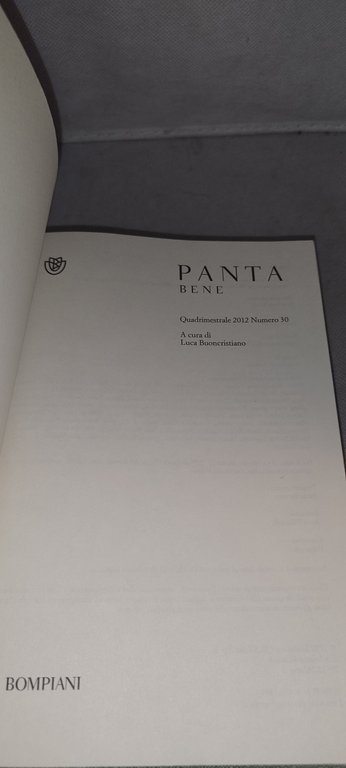 panta carmelo bene bompiani | Immagine Gallery 9