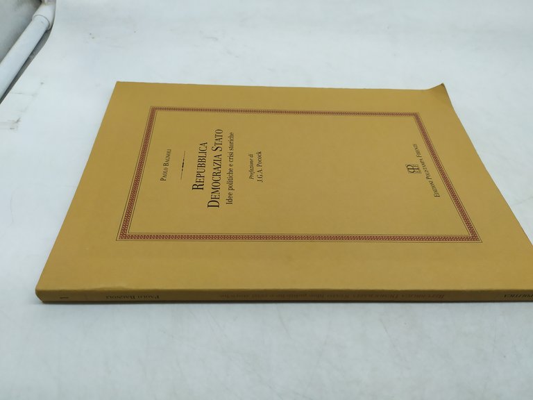 paolo bagnoli repubblica democrazia stato idee politiche e crisi storiche …