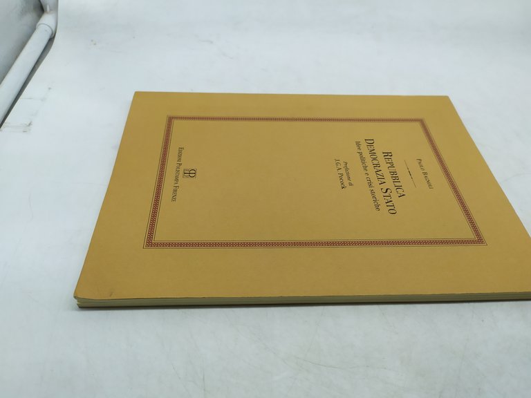 paolo bagnoli repubblica democrazia stato idee politiche e crisi storiche …