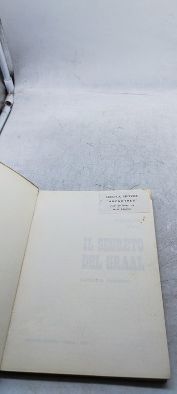 paolo m virio il segreto del graal romanzo iniziatico