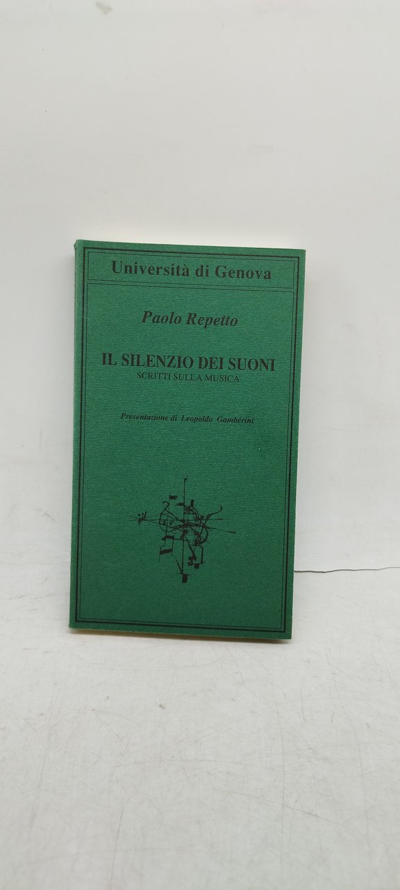 paolo repetto il silenzio dei suoni paolo repetto