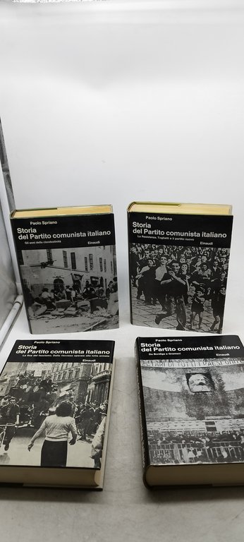 paolo spriano storia del partito comunista italiano 4 volumi einaudi