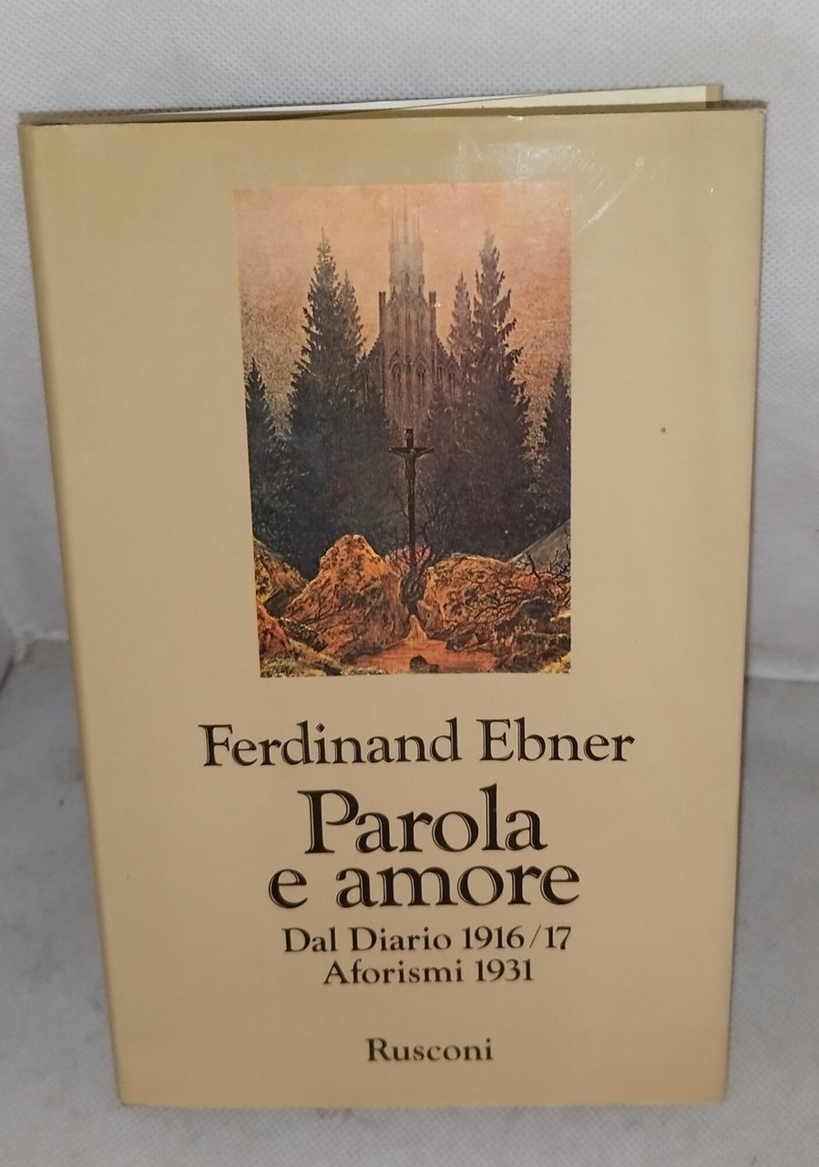 parola e amore dal diario 1916/17 aforismi 1931 | Immagine principale