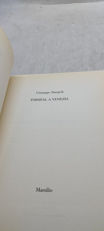 parsifal a venezia marsilio