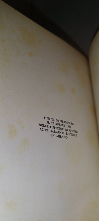 pasolini una vita violenta prima edizione garzanti 1959 | Immagine Gallery 7