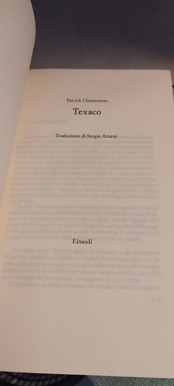 patrick chamoiseau texaco einaudi | Immagine Gallery 6