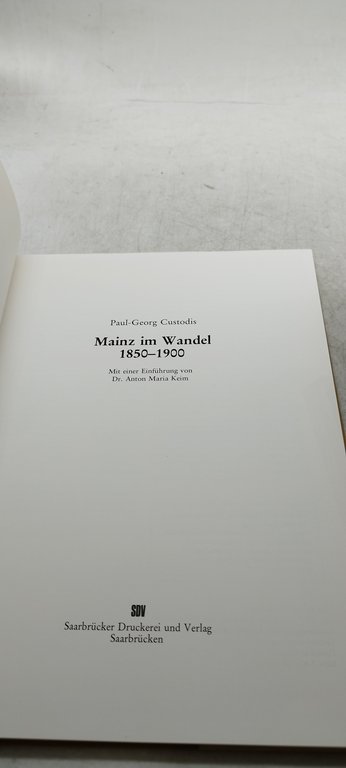 paul georg custodis mainz im wandel zwischen 1850 und 1900