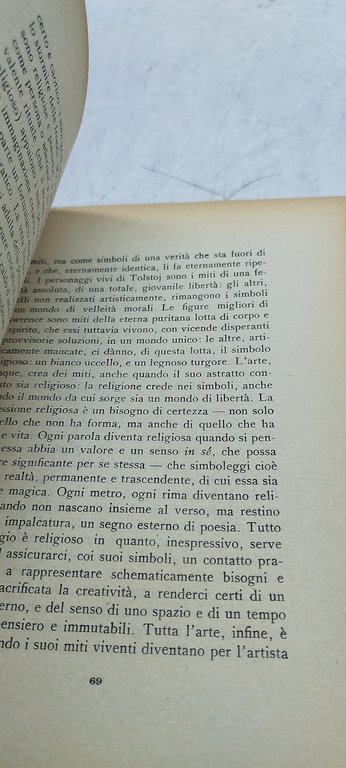 paura della libertà carlo levi