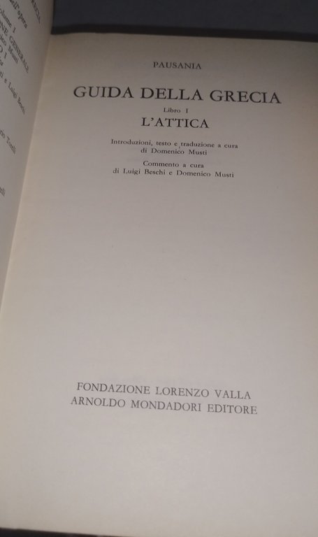 pausania guida della grecia libro 1 l'attica | Immagine Gallery 6