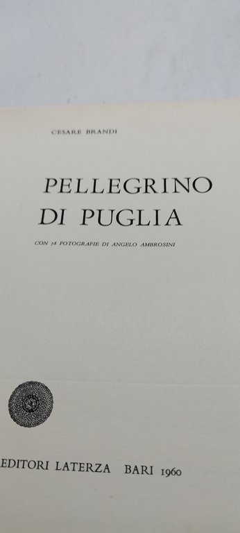 pellegrino di puglia