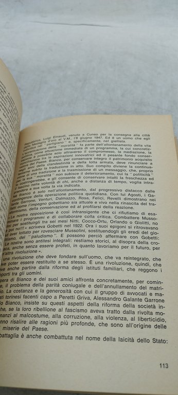 pensiero ed azione di dante livio bianco