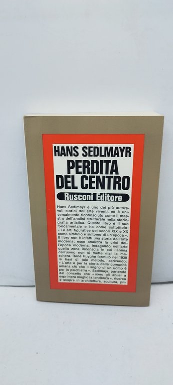 perdita del centro hans sedlmayr