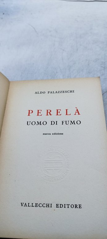 perelà uomo di fumo