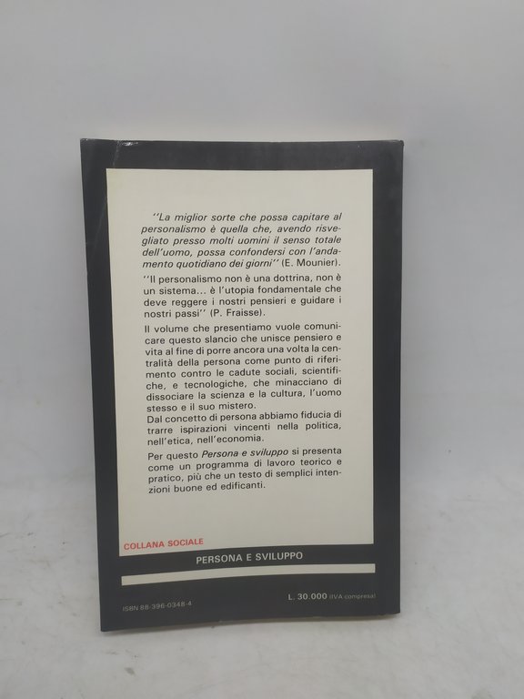 persona e sviluppo un dibattito interdisciplinare a cura di attilio …