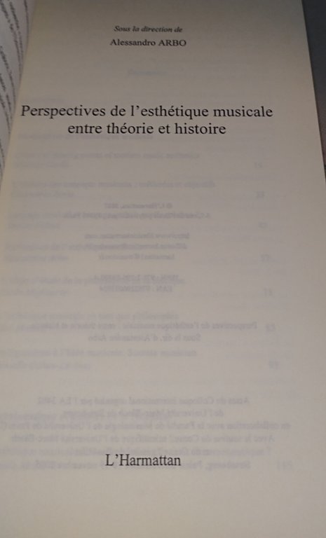 Perspectives de l'esthétiquemusicale | Immagine Gallery 7