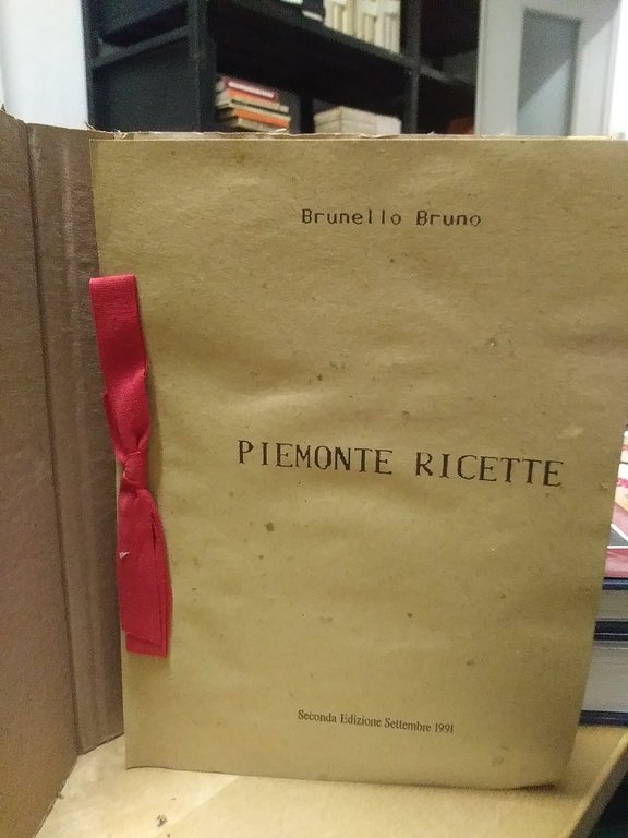 piemonte ricette turin brunello bruno 1991