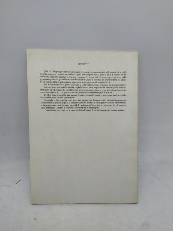 pier offredi i verdi a milano dall'ecologia all'ecologia della politica