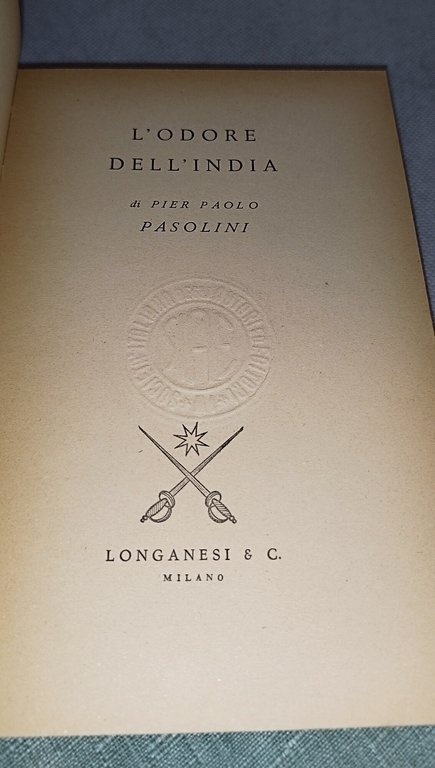 pier paolo pasolini l'odore dell'india longanesi | Immagine Gallery 5