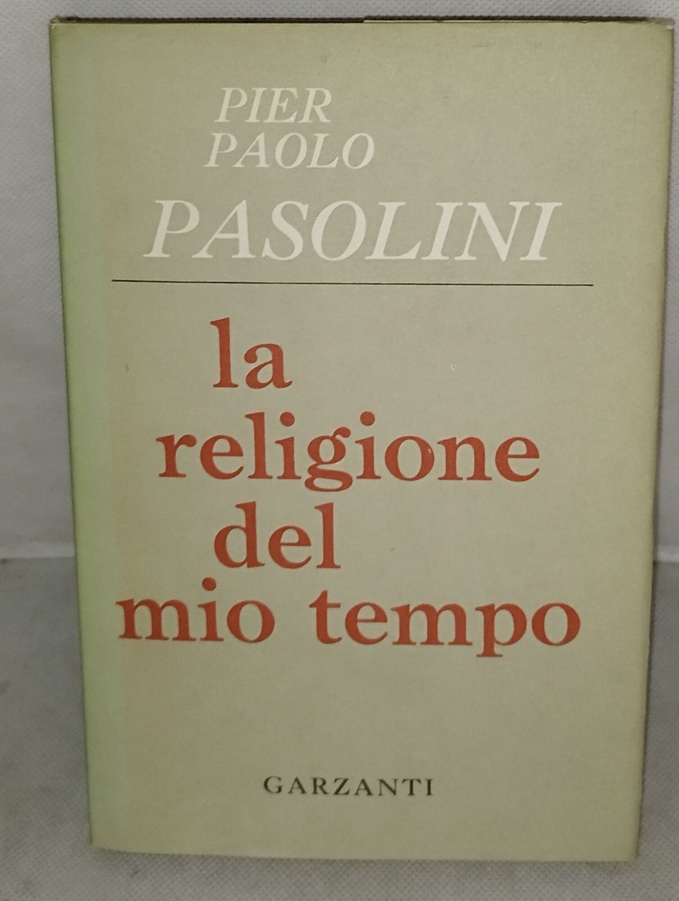 pier paolo pasolini la religione del mio tempo garzanti 1961 | Immagine principale