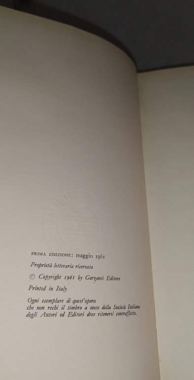 pier paolo pasolini la religione del mio tempo garzanti 1961 | Immagine Gallery 6