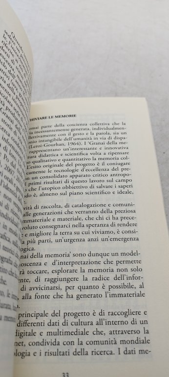 piercarlo grimaldi davide porporato granai della memoria manuale di umanita' …