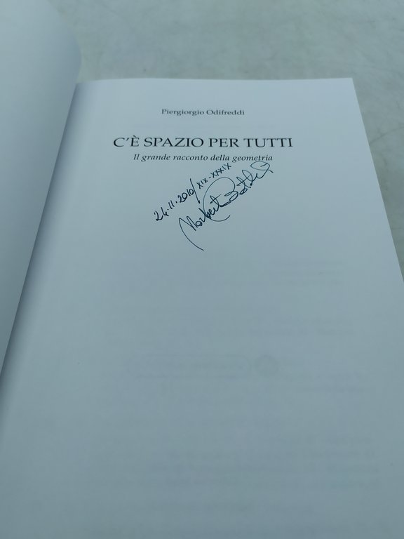 piergiorgio odifreddi c''e' spazio per tutti