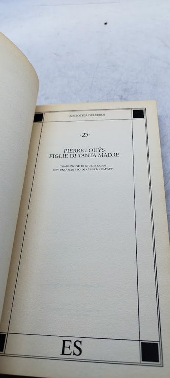 pierre louys figlie di tanta madre