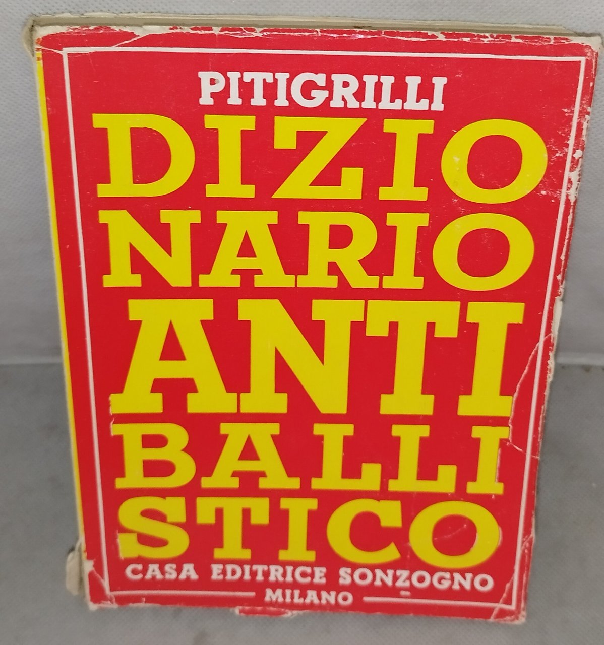 pitigrilli dizionario anti ballistico | Immagine principale