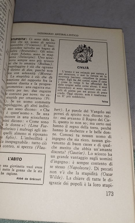 pitigrilli dizionario anti ballistico | Immagine Gallery 5