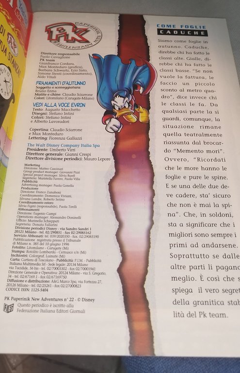 pk paperinkk new adventures 22 frammenti d'autunno