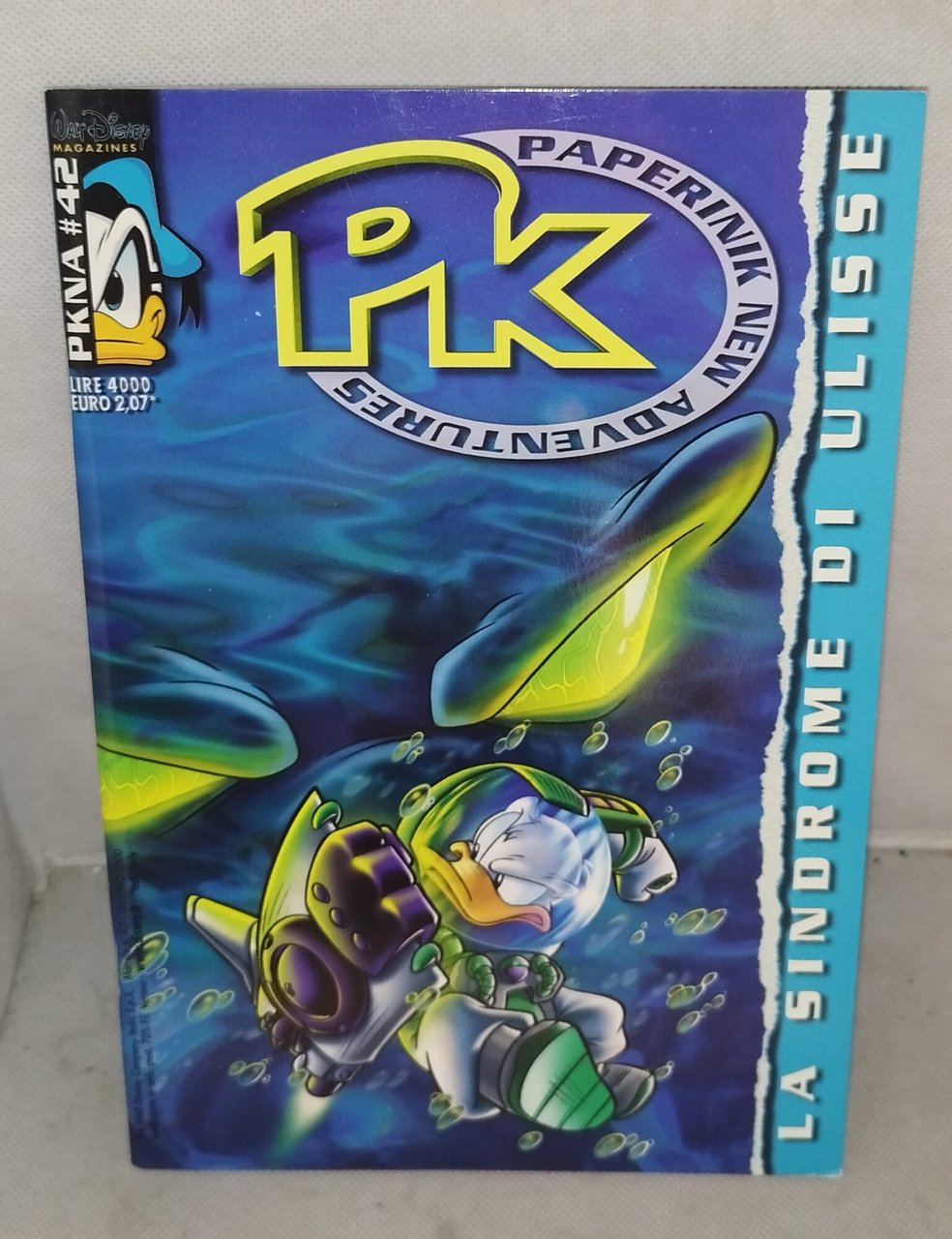pkna numero 42 paperinik new adventure la sindrome di ulisse | Immagine principale