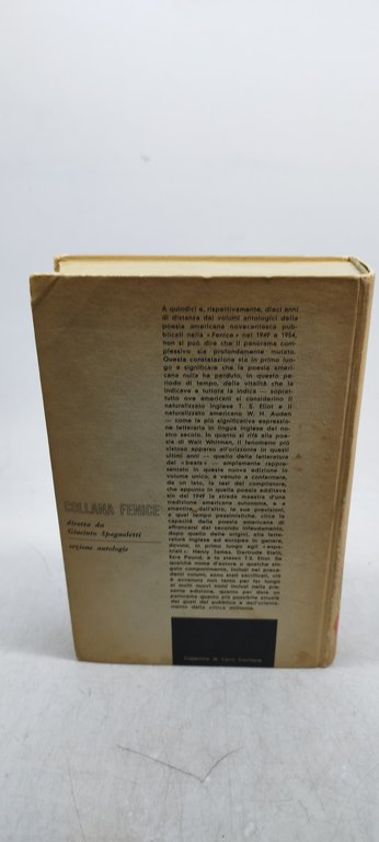 poesia americana del 900 a cura di carlo izzo