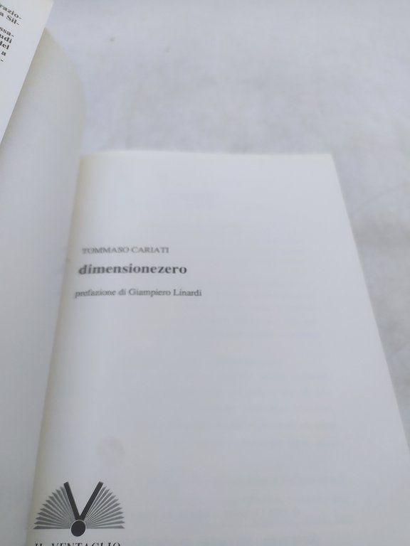 poesia contemporanea tommaso cariati dimensionezero