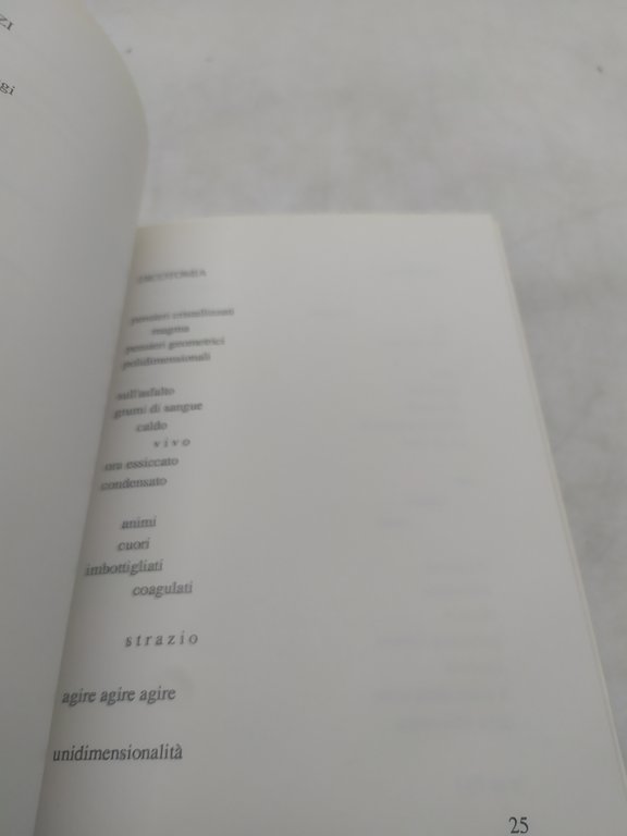 poesia contemporanea tommaso cariati dimensionezero