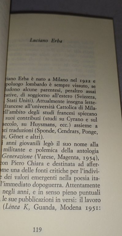 poesia italiana 1941-1988 la via lombarda | Immagine Gallery 5