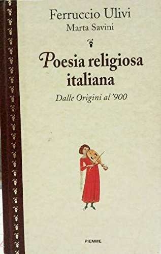 Poesia religiosa italiana