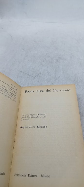 poesia russa del 900