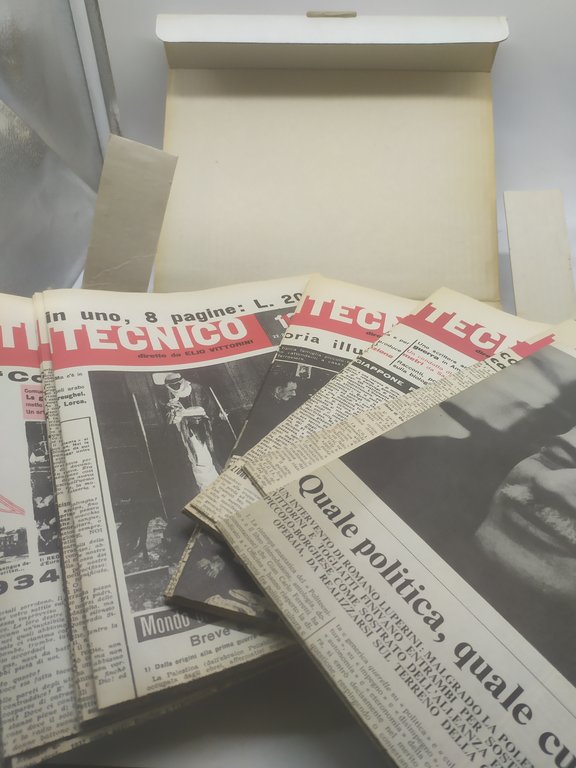 politecnico 1 diretto da elio vittororini einaudi raccolta di riviste …