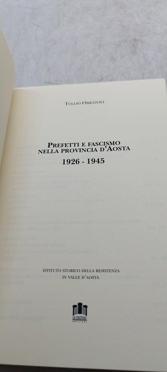 prefetti e fascismo nella provincia d'aosta 1926 1945