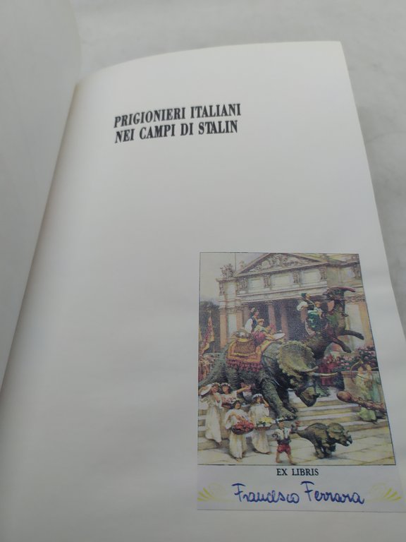 prigionieri italiani nei campi di stalin presentazione di giulio andreotti