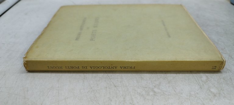 prima antologia di poeti nuovi